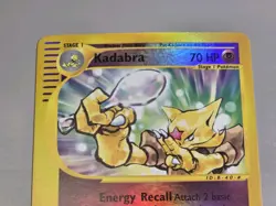 Pokemon Base Set Expedition # 84/165 Reverse Holo KADABRA (hasn't been played) - Image 2