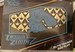 Crown Zenith Etb Pokemon center SEALED 820650851476 - Image 1