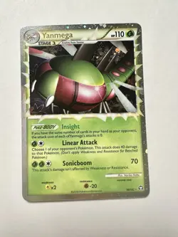2010 Yanmega (Prime) 98/102 Triumphant Holo Ultra Rare Pokemon TCG NM - Image 1