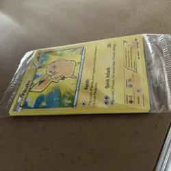 XY Base Set Pikachu cosmos Holo 42/146 - 2014 promo Pokemon Card - Sealed/New - Image 2