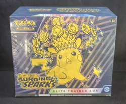Pokemon TCG S&V Surging Sparks Sealed ETB Elite Trainer Box Brand New - Image 1