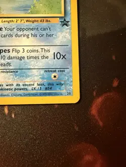 Pokemon TCG Psyduck Black Star Promo 20/53 WOTC NM Free Shipping - Image 5