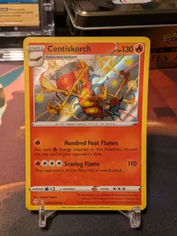Centiskorch - SV019/SV122 - Pokemon Shining Fates Sword Shield Shiny Rare NM - Image 1