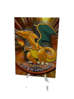 Pokemon TCG, Charizard, Topps, #06, Rainbow, MP - Image 1