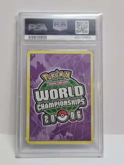 2006 POKEMON WORLD CHAMPIONSHIPS PROMO B-L-S #105 LATIAS-GOLD STAR PSA 9 - Image 2