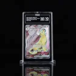 Pokemon Destined Rivals TEAM ROCKET’S PERSIAN EX 219/182 Ultra Rare TAG 10 💎 - Image 1