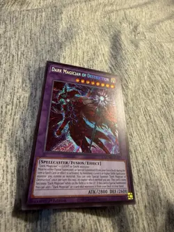 Yugioh Dark Magician Of Destruction MZMU-EN011 Maze Of Muertos Secret Rare NM - Image 3