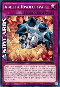 ABILITA RISOLUTIVA (Breakthrough Skill) Comune • SDLI IT035 • Unl 2024 • Yugioh! - Image 1