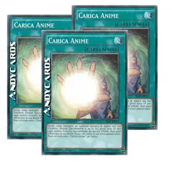 CARICA ANIME 3x • (Soul Charge) • Comune • SR01 IT033 • 1Ed • Yugioh! ANDYCARDS - Image 1