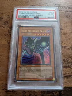 Toon Summoned Skull PSA 6 MRL #074 1st Edition 2002 Yu-Gi-Oh! Graded TCG - Image 1
