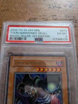 Toon Summoned Skull PSA 6 MRL #074 1st Edition 2002 Yu-Gi-Oh! Graded TCG - Image 4