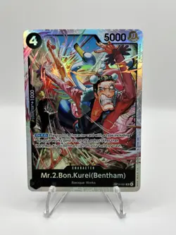 One Piece CCG TCG MR.2.BON.KUREI 5x Card Playset OP14-091 SR - English ALL MINT - Image 2
