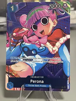 Perona (Box Topper) OP01-077 Romance Dawn One Piece Card Game - Image 1