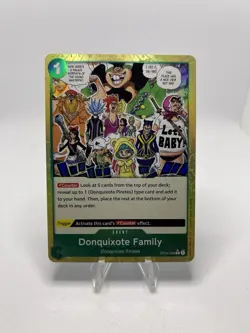​Donquixote Family - PRB-01 One Piece Premium Booster -The Best- Near Mint Foil - Image 1