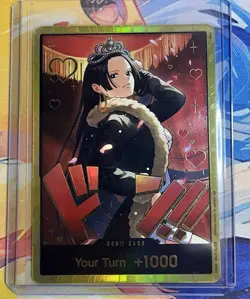 EB03 - Boa Hancock Gold Don Card - English - Image 1