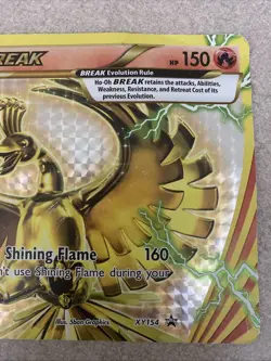 Ho-Oh BREAK - (XY Black Star Promo) XY154 Jumbo Cards Holo - Image 5