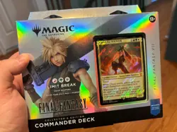 MTG Magic Final Fantasy Collector’s Edition Commander Deck Limit Break - Image 1