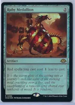 Ruby Medallion Modern Horizons 3 Foil - Image 1