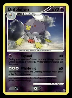 Drifblim 53/146 Reverse Holo Legends Awakened Pokemon Card - Image 1