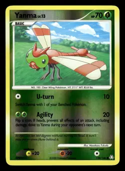 Yanma 128/146 Reverse Holo Legends Awakened Pokemon Card - 1 - Image 1