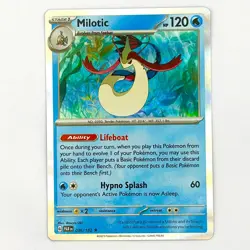 036/182 MILOTIC | RARE HOLO | PARADOX RIFT POKEMON CARD - Image 1