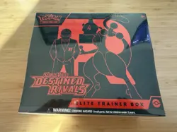 Pokemon 2025 Destined Rivals Elite Trainer Box ETB New/Factory Sealed - Image 1