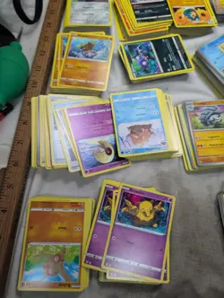 6+ lbs Pokemon TCG Cards No Energies Or Foils - All Creature Trainer Item - Image 3