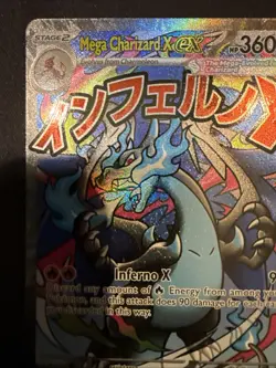 Pokemon TCG Mega Charizard X Ex MEP 023, Phantasmal Flames UPC promo NM - Image 2