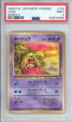 Pokemon Graded: JP Jynx #22 Vending Series II (1998) PSA 9 - Image 1