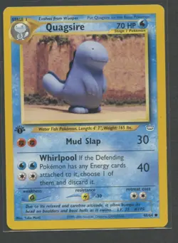 Quagsire 1. Edition | Neo Revelation 48/64 | Pokemon Karte EN NM- Morlord 2000 - Image 3