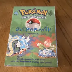 Pokemon Overgrowth Theme Deck Sealed 1999 Wizards of the Coast English - Image 1