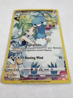 Pokemon SWSH Silver Tempest Altaria Trainer Gallery Holo #TG11/TG30 - 2022 NM - Image 2