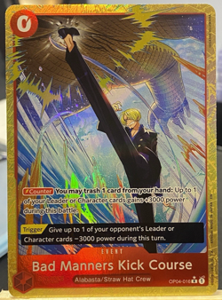 One Piece Bad Manners Kick Course (Alt Art) - Premium Booster Best Vol. 2 PRB02 - Image 1