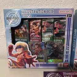 Bandai Namco One Piece Card Game Illustration Box Volume 3 & 4 Bundle Lot - Image 2