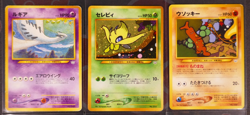 HP Japanese COMPLETE Pokemon 9-Card PREMIUM FILE 3 Promo NEO REVELATION Set Holo - Image 3