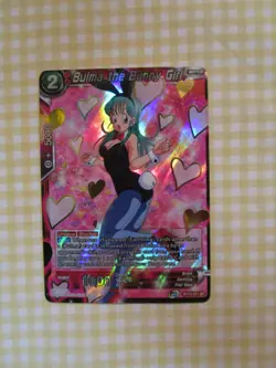 Dragon Ball Super Card Game DBS Bulma the Bunny Girl 1st Edition BT10-011 SR - Image 1