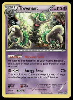 Pokemon Cards Trevenant XY94 XY Black Star Promos Promo NM *2 - Image 1