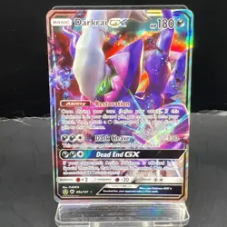 Pokemon Darkrai GX 88a/147 Burning Shadows Sun & Moon S&M TCG Card NM - Image 1