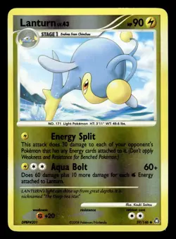 Lanturn 59/146 Reverse Holo Legends Awakened Pokemon Card - 1 - Image 1