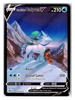 Pokemon TCG - Ice Rider Calyrex V - SWSH10: Astral Radiance Trainer Gallery TG14 - Image 1