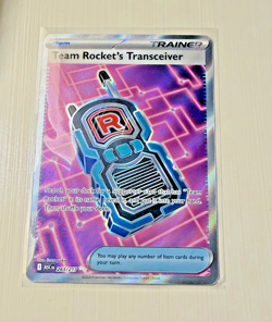 Team Rocket’s Transceiver 263/217 Full Art Ultra Rare Pokemon Ascended Heroes - Image 1