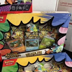 POKEMON Ascended Heroes Deluxe Pin Collection LOT OF 5 Mega Evolution In Hand - Image 4