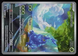 Heracross 194/193 Illustration Rare Paldea Evolved Pokemon - Image 1