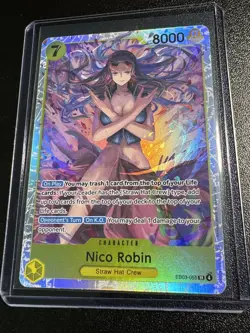 One Piece TCG Heroines Edition EB-03 Nico Robin (055) SR NM/M - Image 1