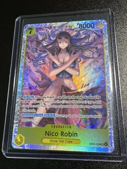 One Piece TCG Heroines Edition EB-03 Nico Robin (055) SR NM/M - Image 4