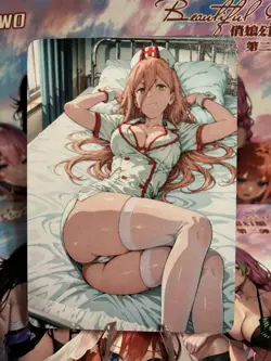 Non-Holo Beautiful Waifu Card Goddess Story CCG Anime Waifu Double Sided - Image 1