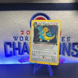 Dark Dragonite 5/82 - Team Rocket - Holo Pokemon TCG Card MP - Image 1