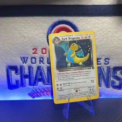 Dark Dragonite 5/82 - Team Rocket - Holo Pokemon TCG Card MP - Image 2
