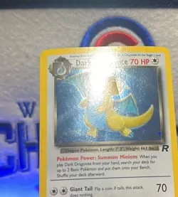 Dark Dragonite 5/82 - Team Rocket - Holo Pokemon TCG Card MP - Image 4