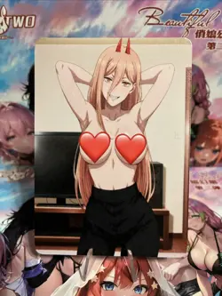 Non-Holo Beautiful Waifu Card Goddess Story CCG Anime Waifu Double Sided - Image 1